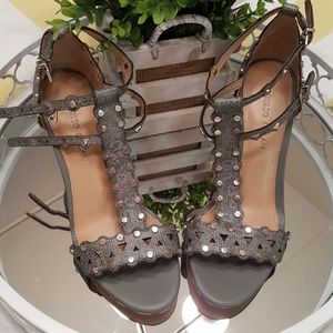 Grey Antonio Melani heels